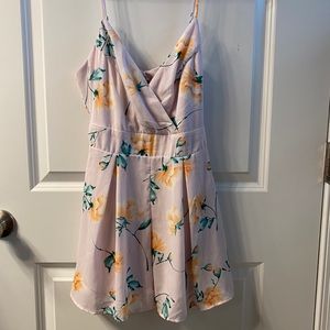 Spaghetti strap romper